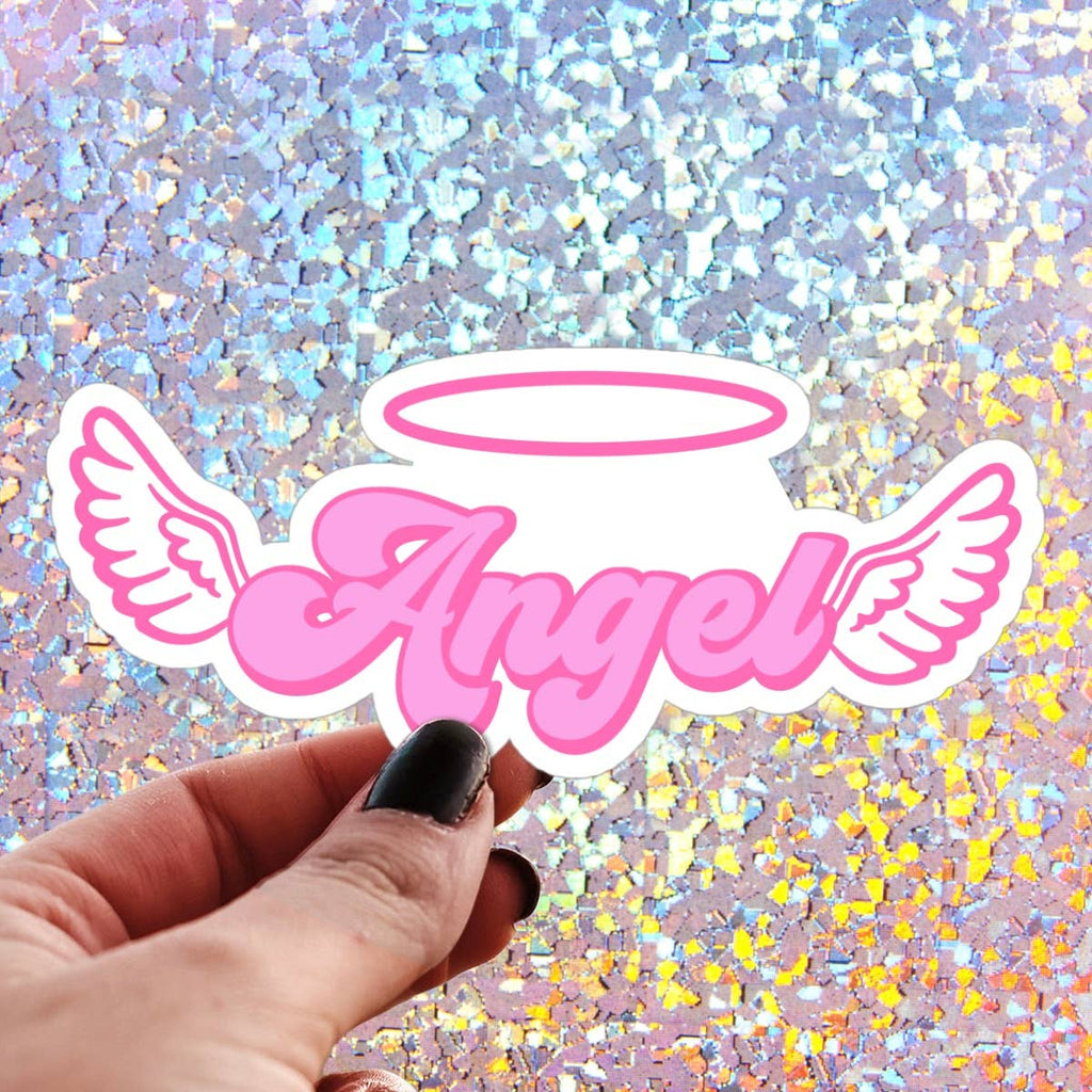 Y2k Aesthetic Sticker - Angel 90s Decal