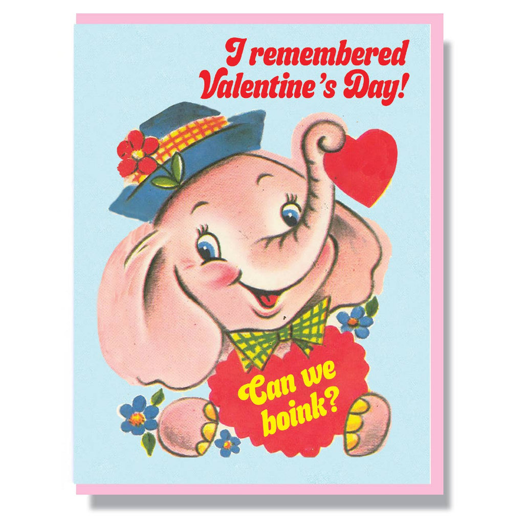 I remembered Valentine's Day! Can We Boink?