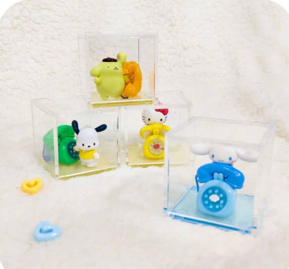 Sanrio Characters calling you Random Figure with Acryle Case