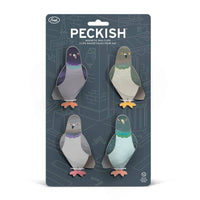 Peckish - Pigeon Bag Clips - Set of 4