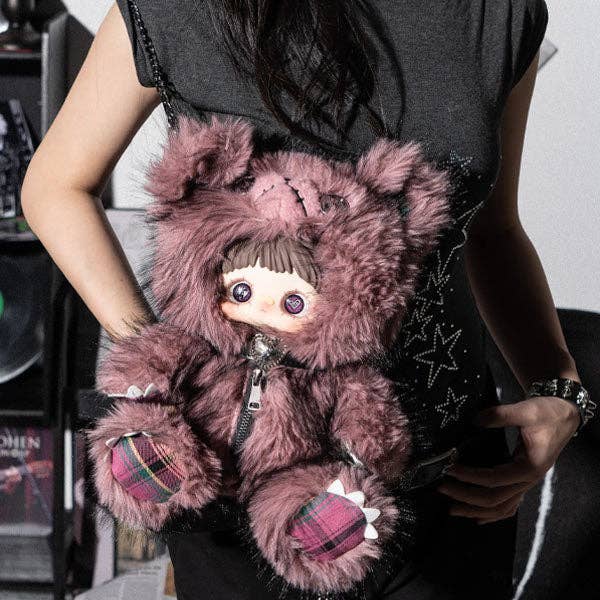 MayMei Rebel Doll Series 13" Plush Backpack Blind Box (1pc)