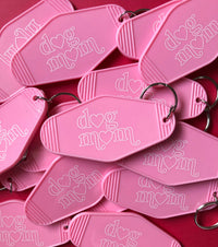 Dog Mom Keychain