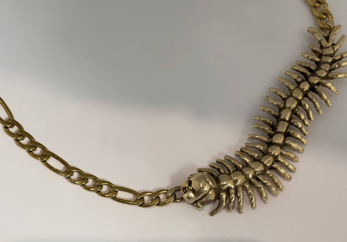 Centipede Girl Necklace