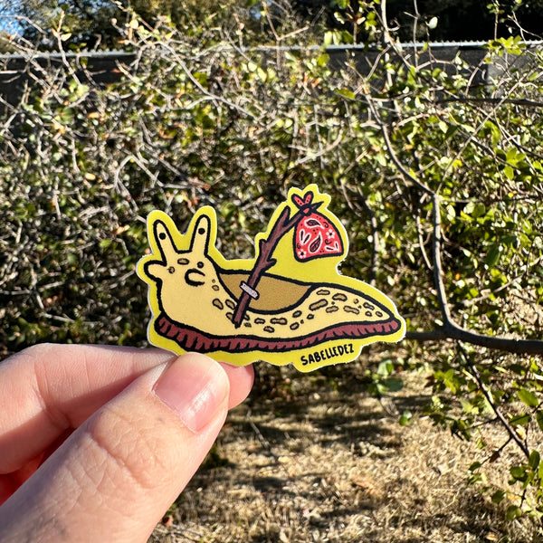 Runaway Slug | Weatherproof Sticker