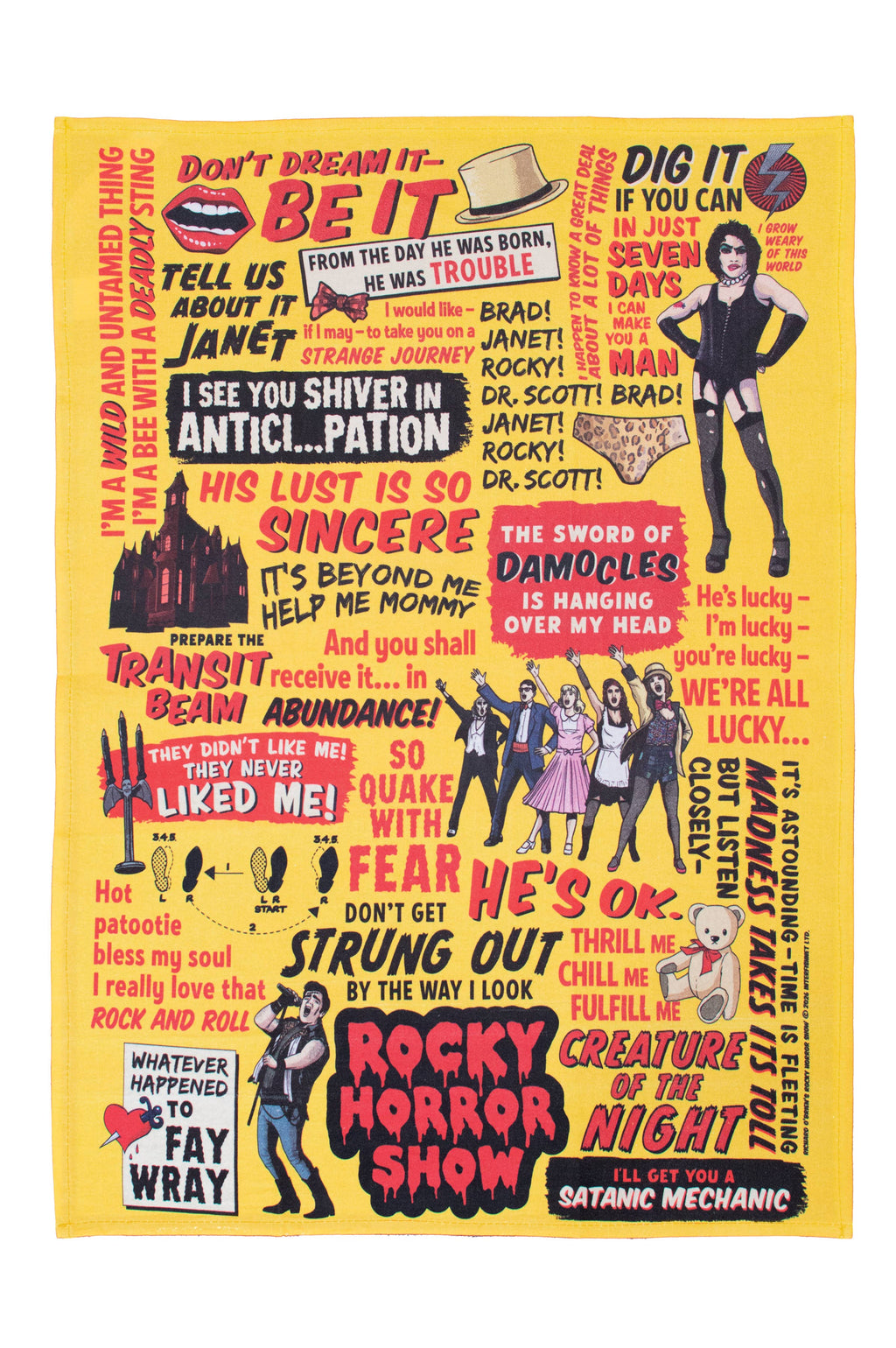 Rocky Horror Dish Towel