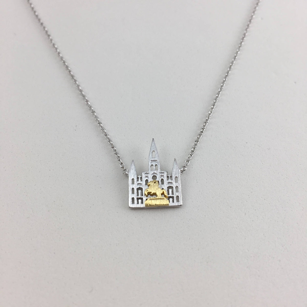 New Orleans cathedral necklace