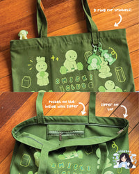 Smiski Inspired Tote Bag