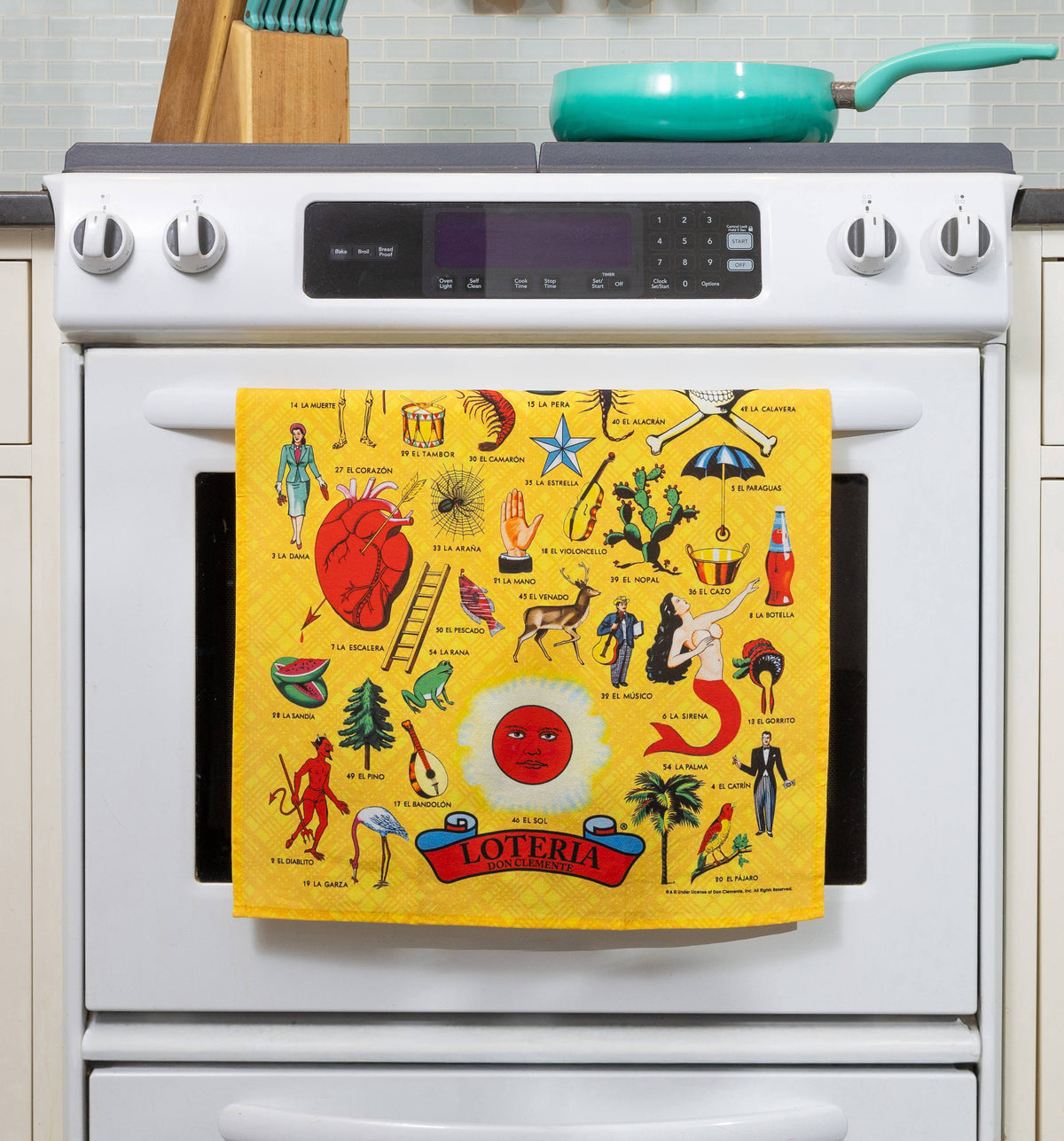 Loteria Tea Towel