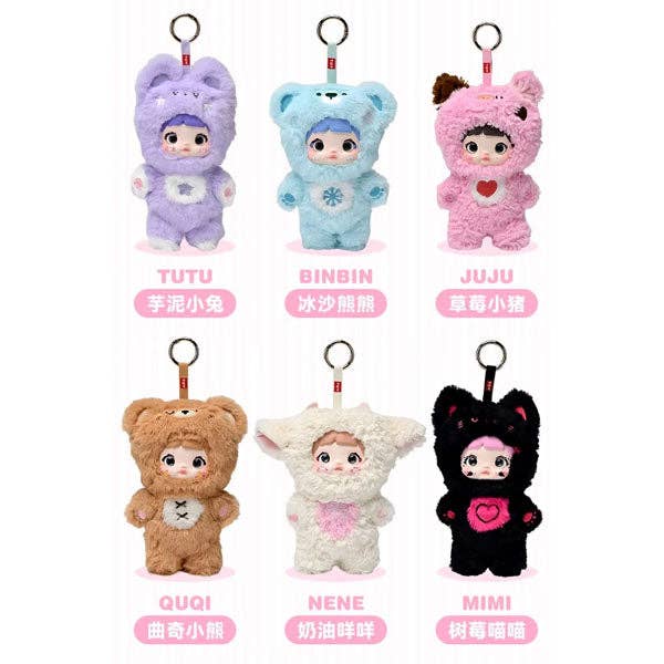 Nommi Loveliness Never Ends Series Kawaii Plush Doll Keyring Blind Box (1pc)
