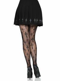 Worship Me Net Tights