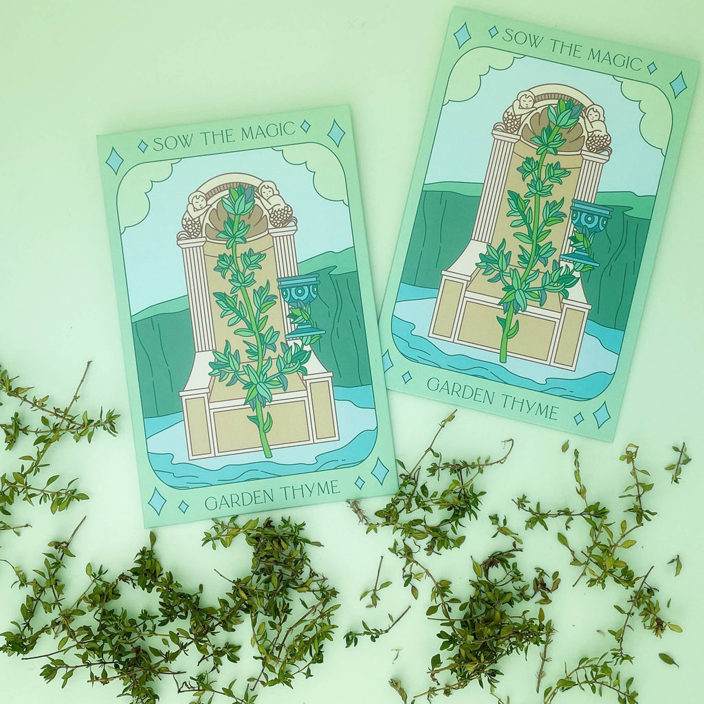 Garden Thyme Tarot Garden + Gift Seed Packet