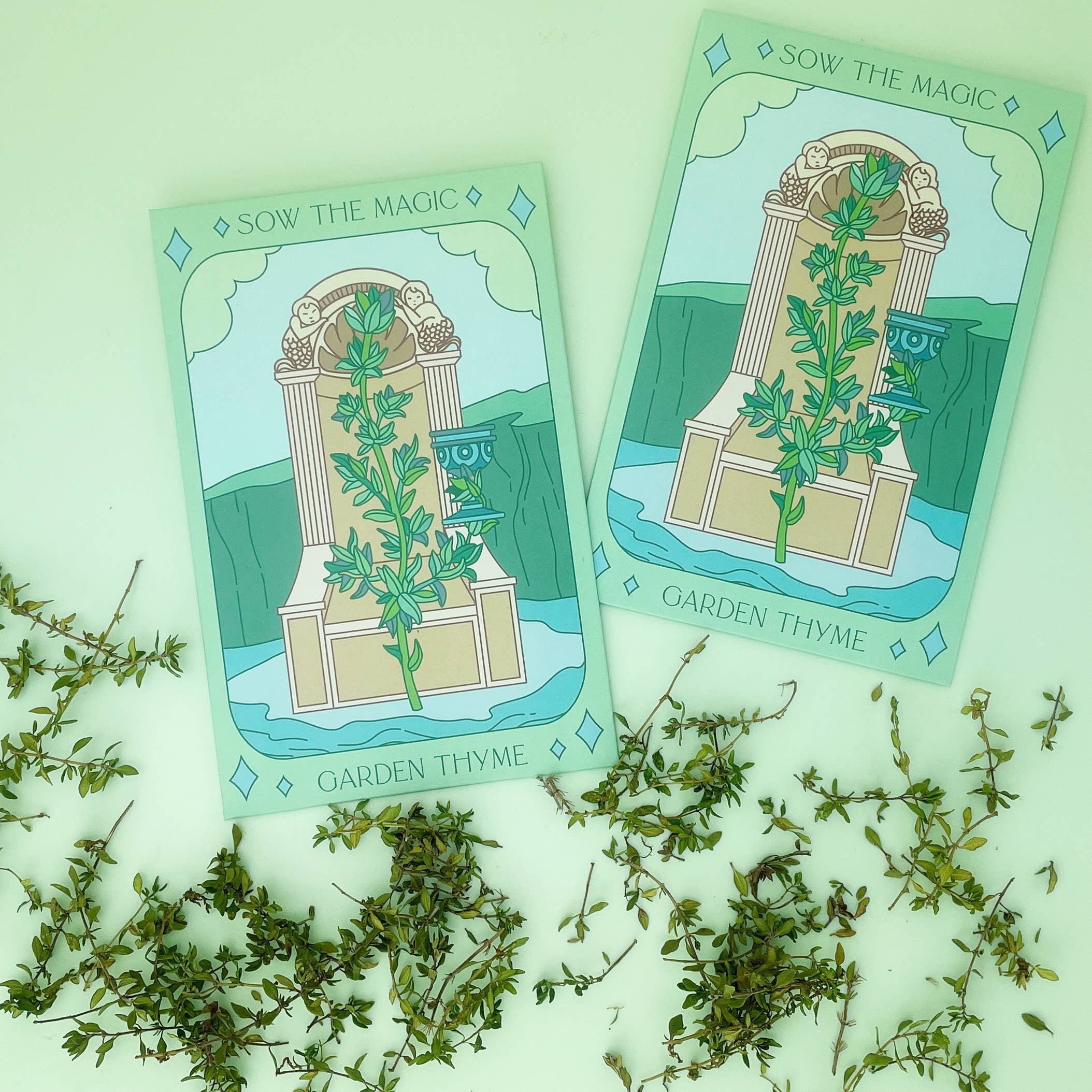 Garden Thyme Tarot Garden + Gift Seed Packet