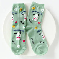 Sanrio Friends with Mascots Crew  Socks