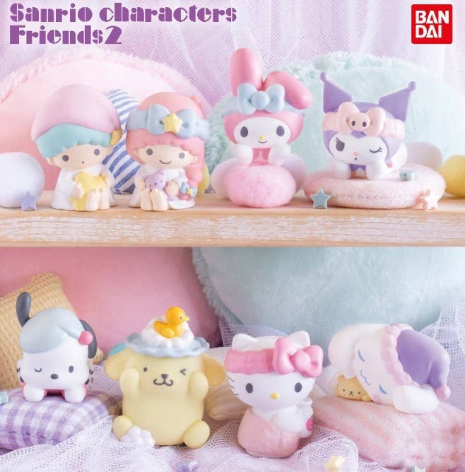 Sanrio Characters Candy Color Lovely Figure Random Box