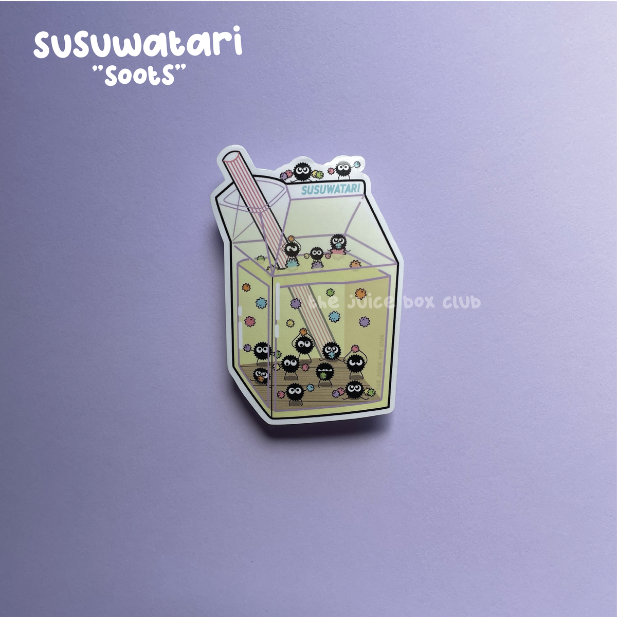 Studio Ghibli x The Juice Box Club Stickers