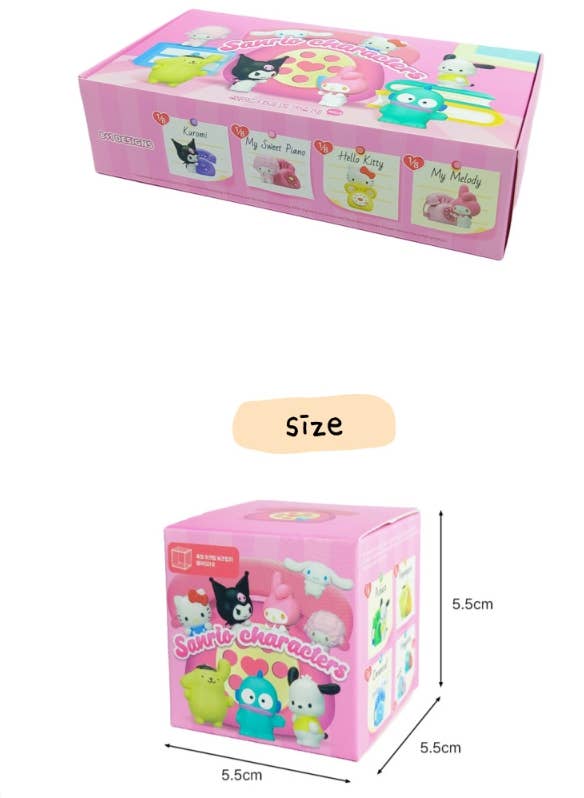 Sanrio Characters calling you Random Figure with Acryle Case