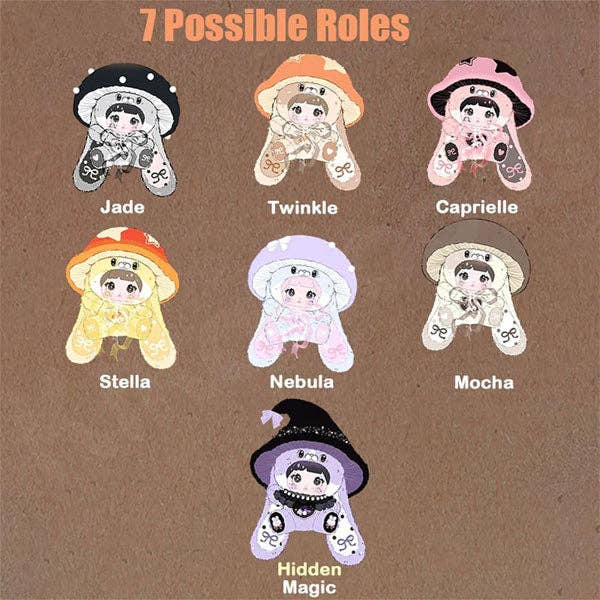 Nommi Mushroom Hat 400% Series Giant 12.5" Kawaii Plush Doll Blind Box (1pc)