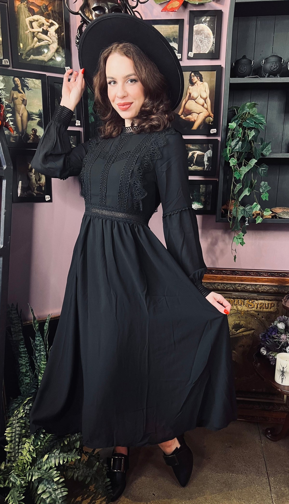 Agatha - Lightweight boho witchy dress - PRE-ORDER