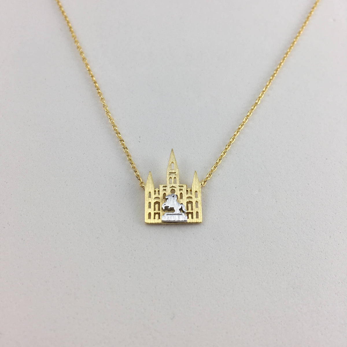 New Orleans cathedral necklace