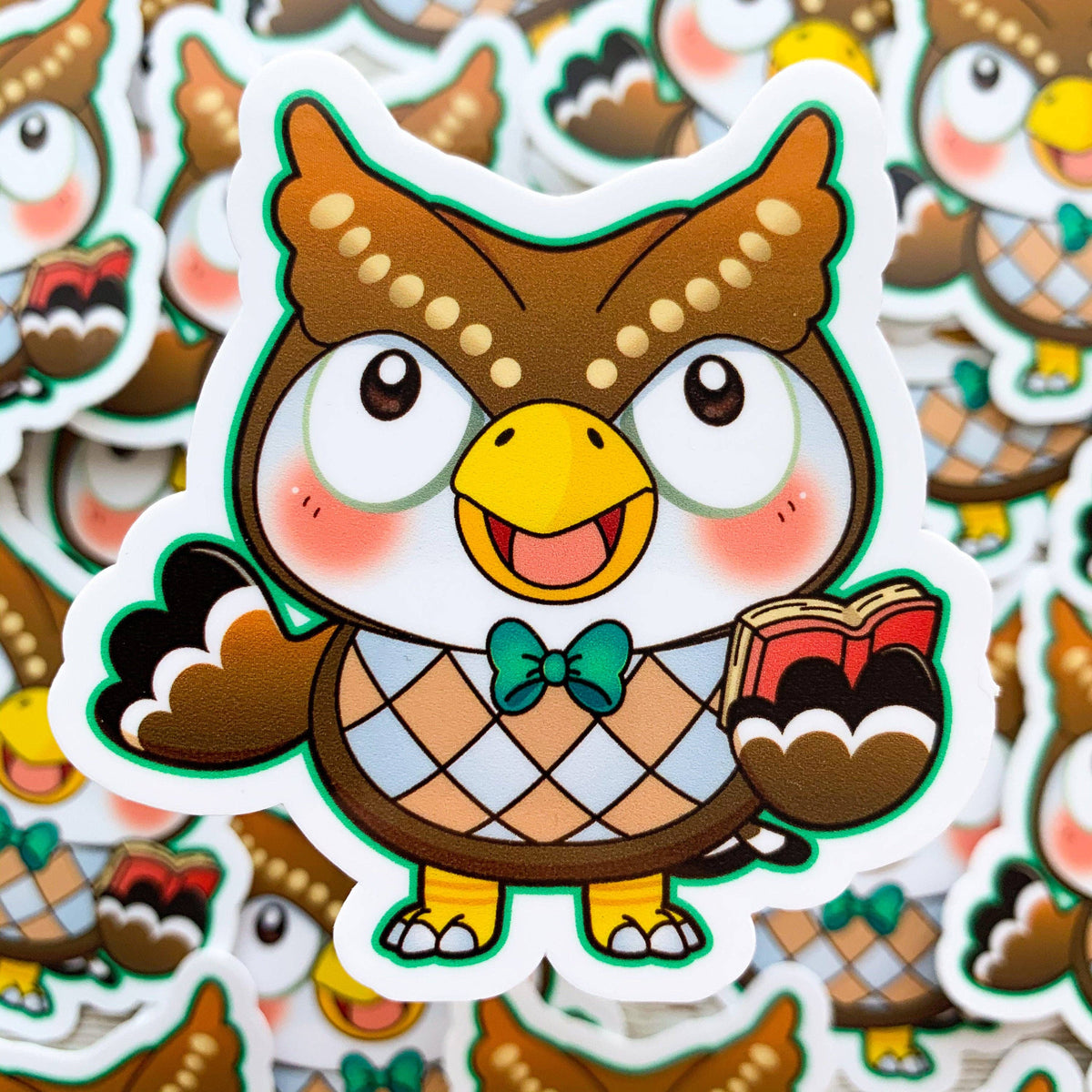 Blathers Animal Crossing Vinyl Sticker / New Horizons / ACNH / Waterproof