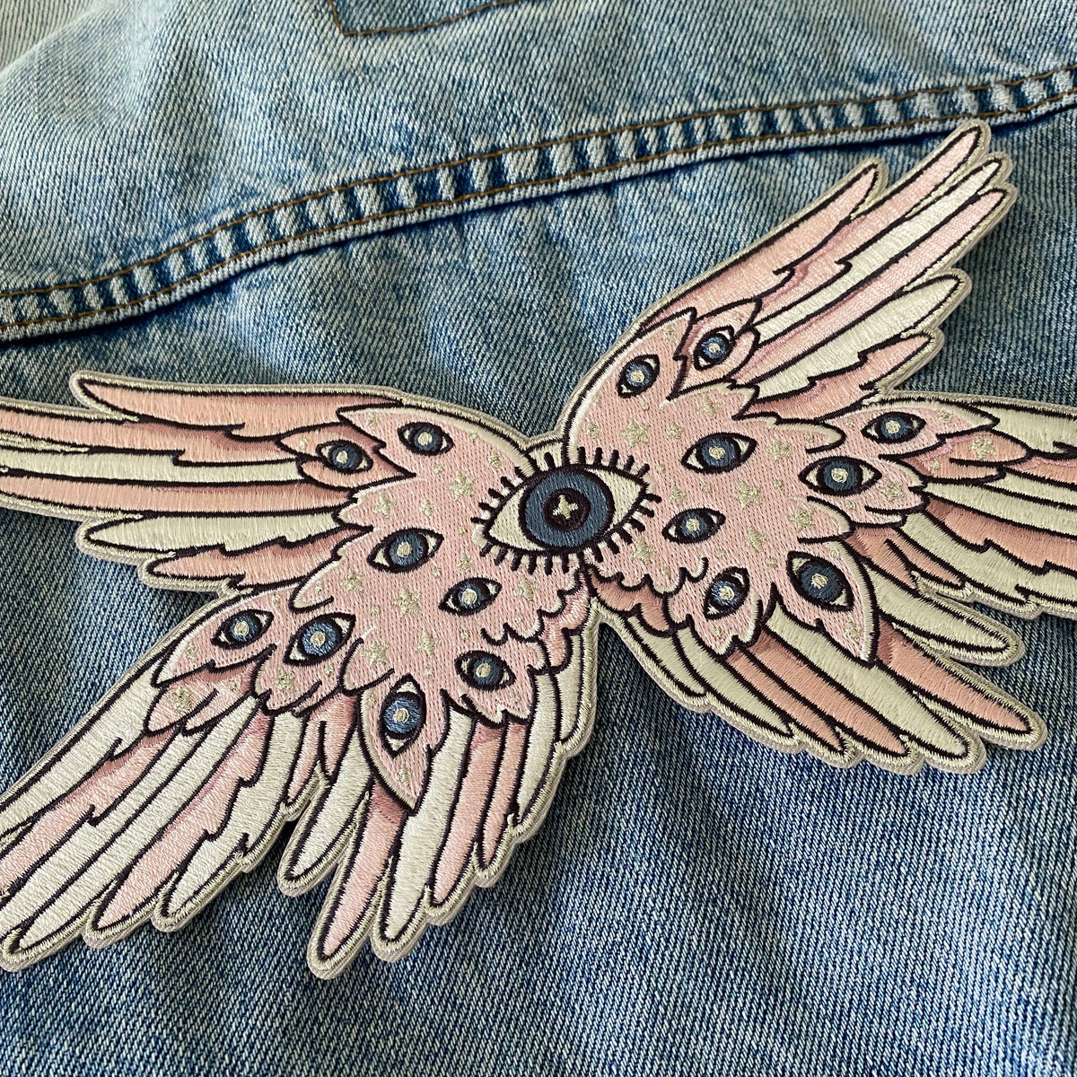 Angel Wing Back Patch