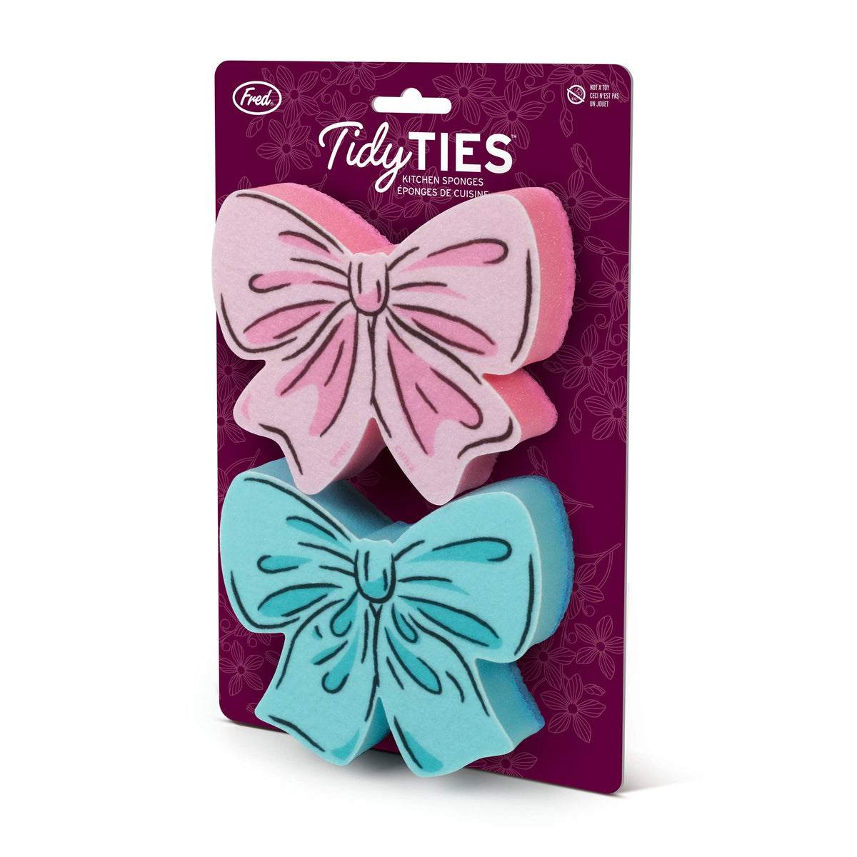 Sponges - TIDY TIES - Coquette Bow Sponges - Set of 2