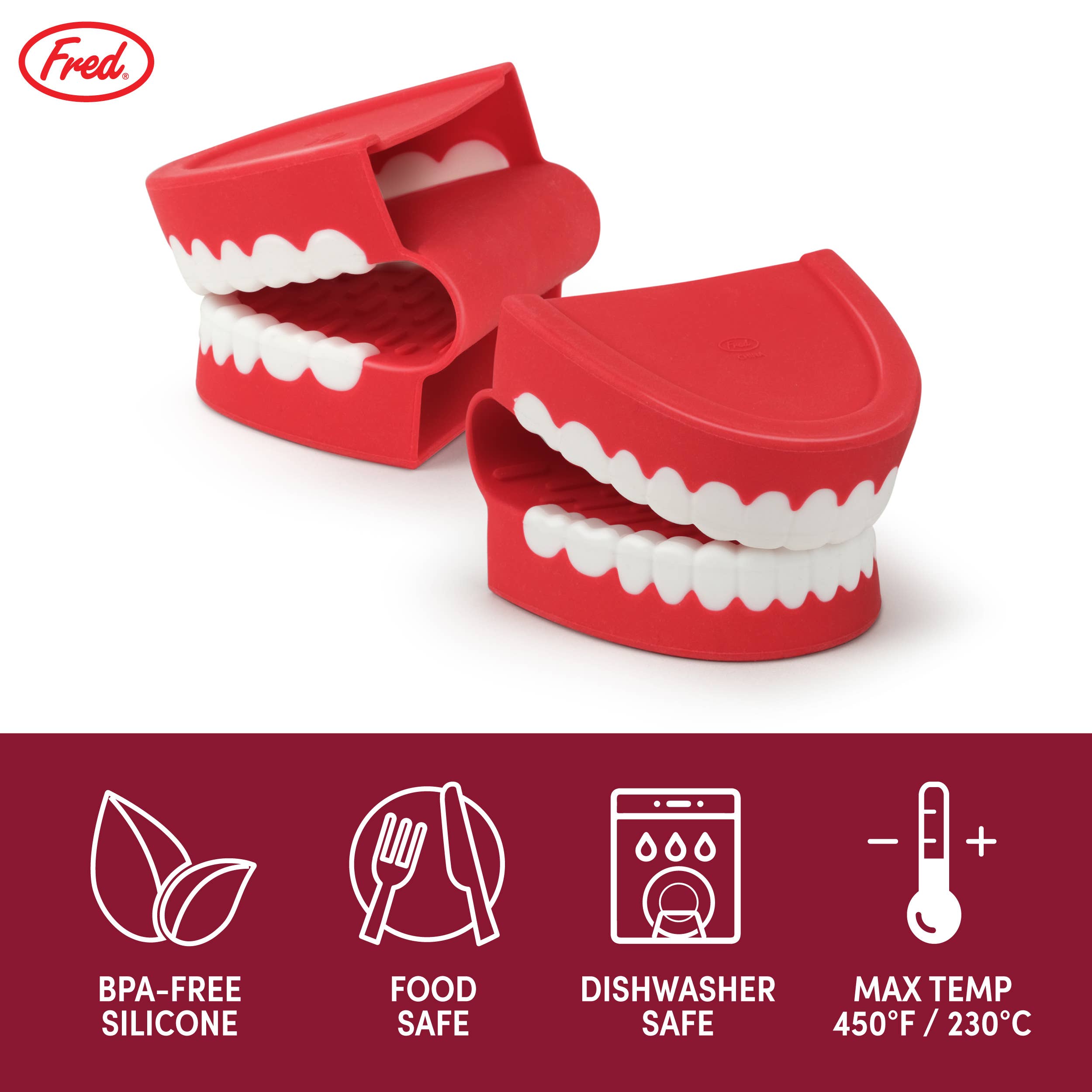 Chomp! - Pot Holders - Chattering Teeth