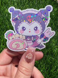 Sanrio Cake Stickers Kuromi