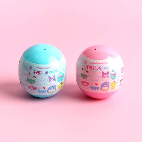 Sario Characters adorable round Figure blind Capsule SET