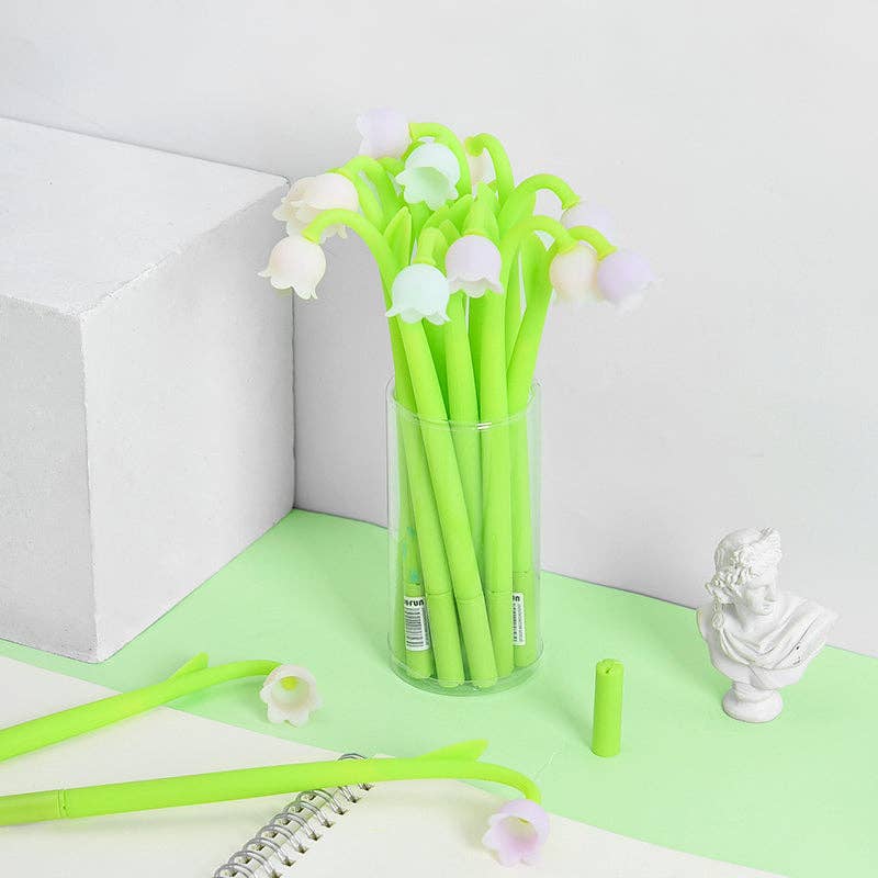 22413 Lily of the Valley Flower Gel Pen