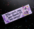 Let Me Merge - Bumper Sticker