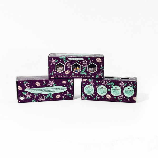 Protection (Holy Basil) Mini Seed Ball Gift Box Set