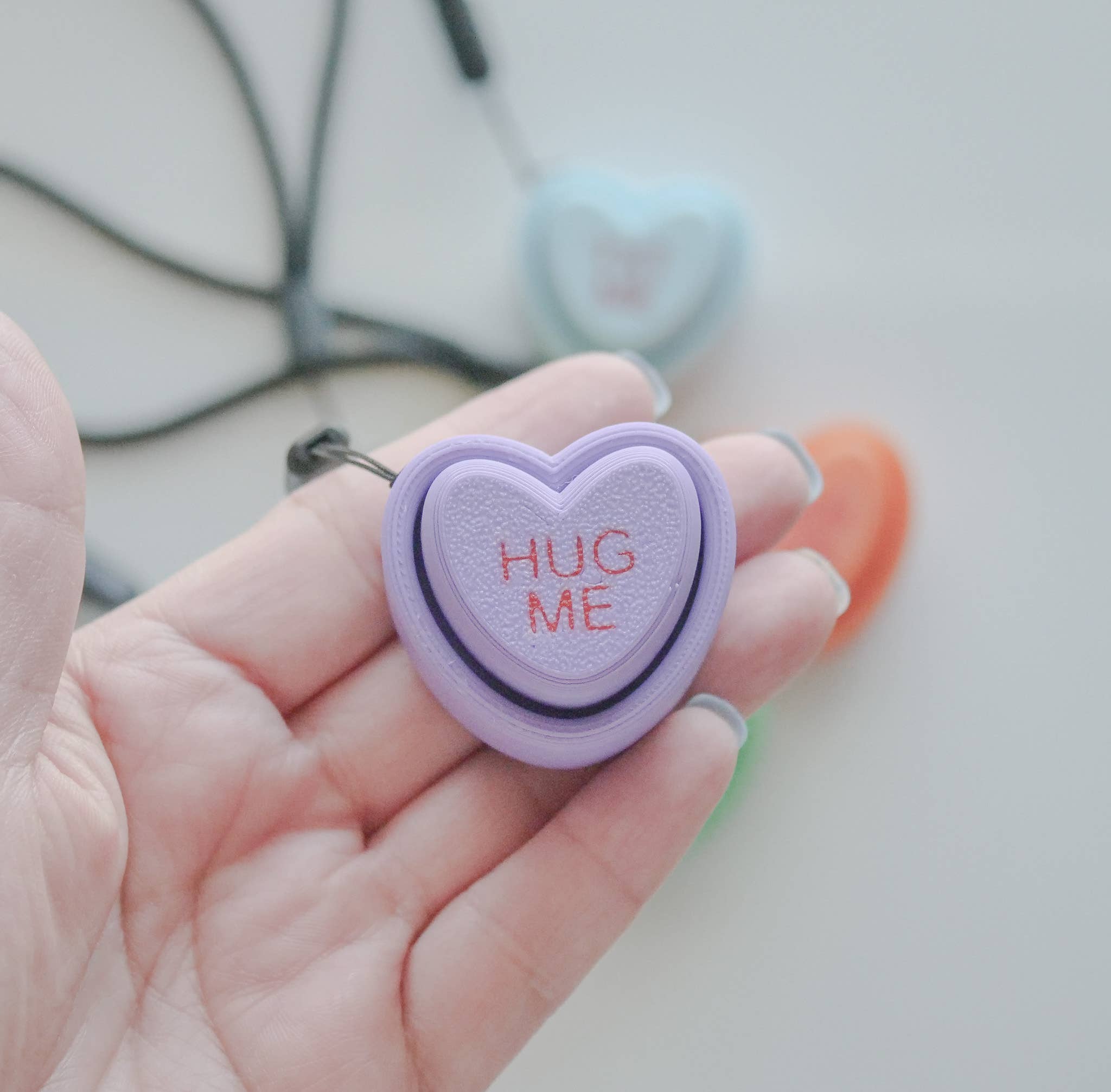 Valentine's Day Conversation Fidget Clicky
