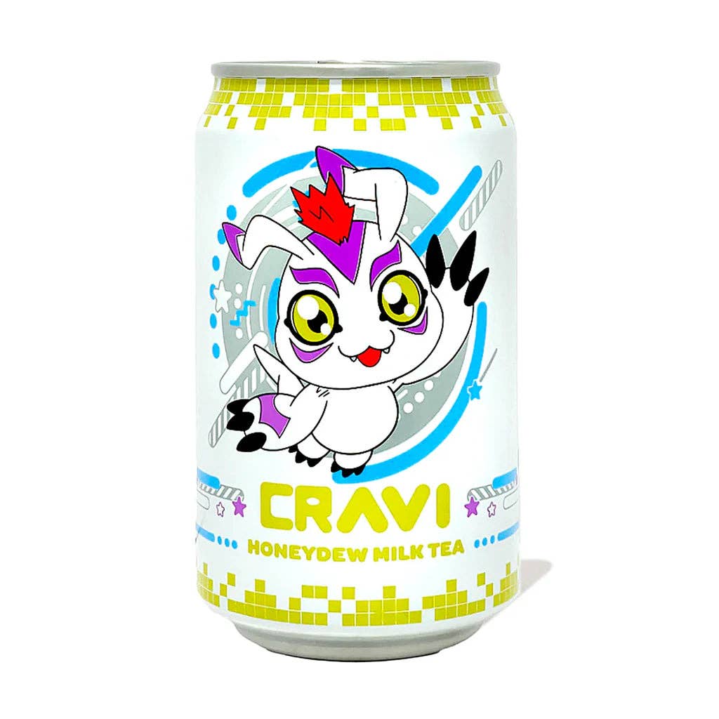 Cravi Digimon Honeydew Milk Tea (315ml)