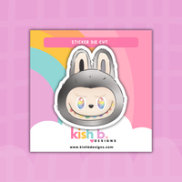 Positive Energy Monster Faces | Sticker Die Cut(s)
