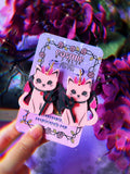 Devil Kitty Earrings