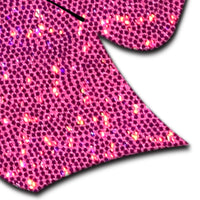 Bow: Hot Pink Glitter Bows Nipple Pasties by Pastease®