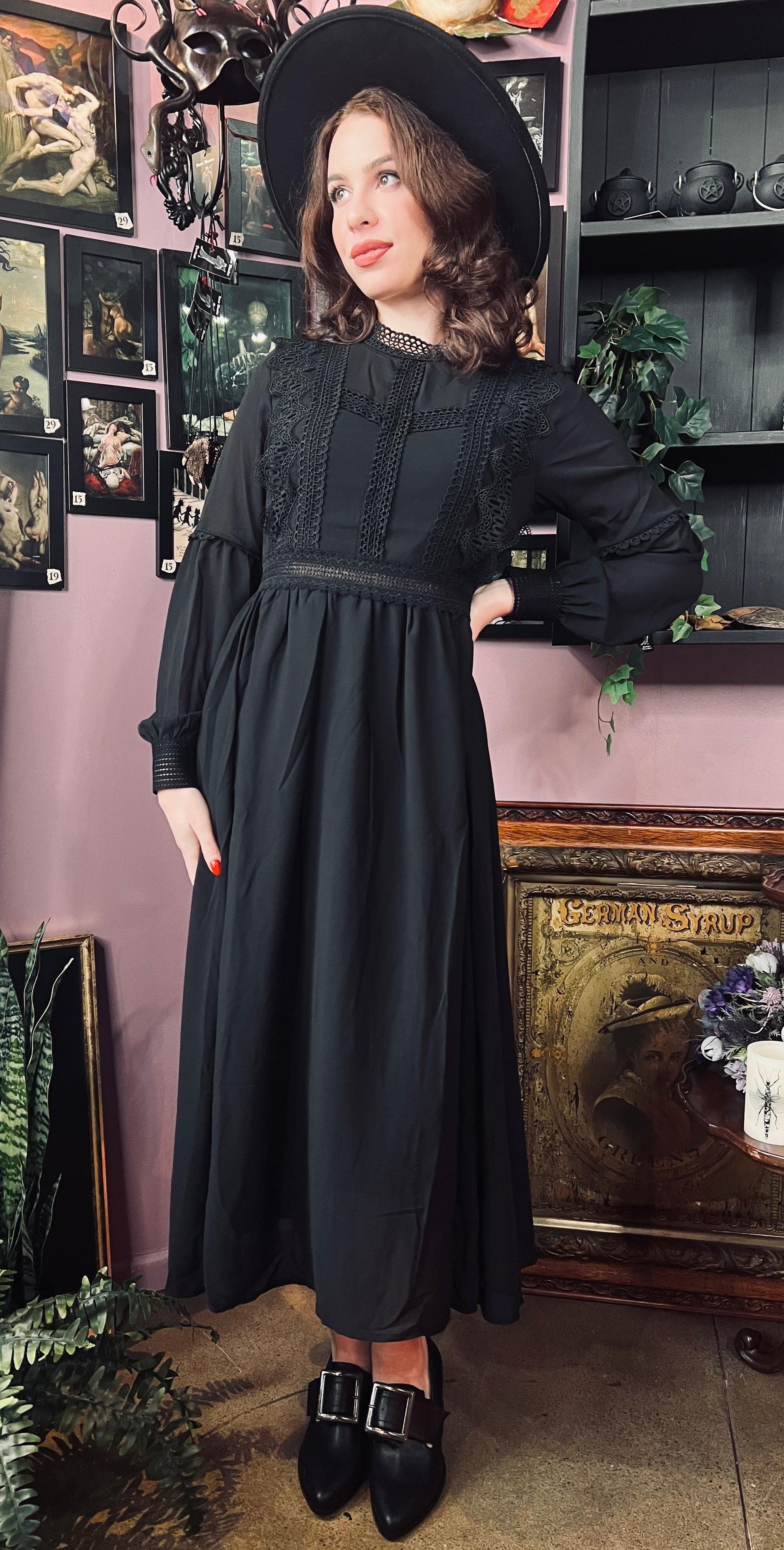 Agatha - Lightweight boho witchy dress - PRE-ORDER