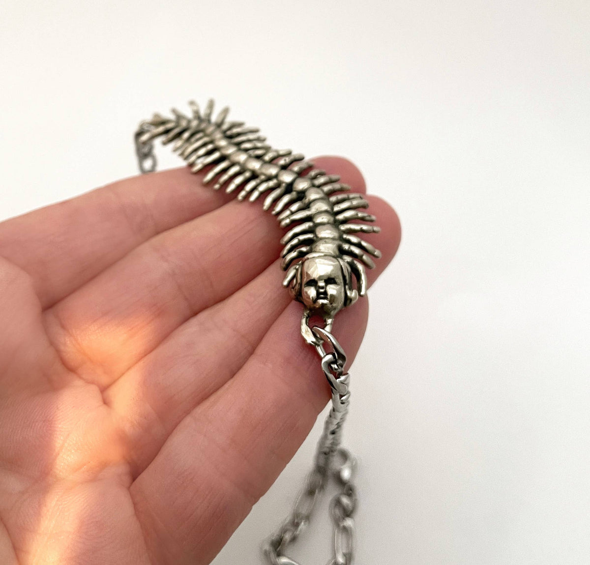 Centipede Girl Necklace