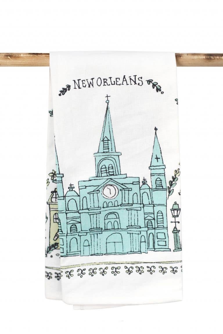 Kitchen Towel - Sketchy New Orleans