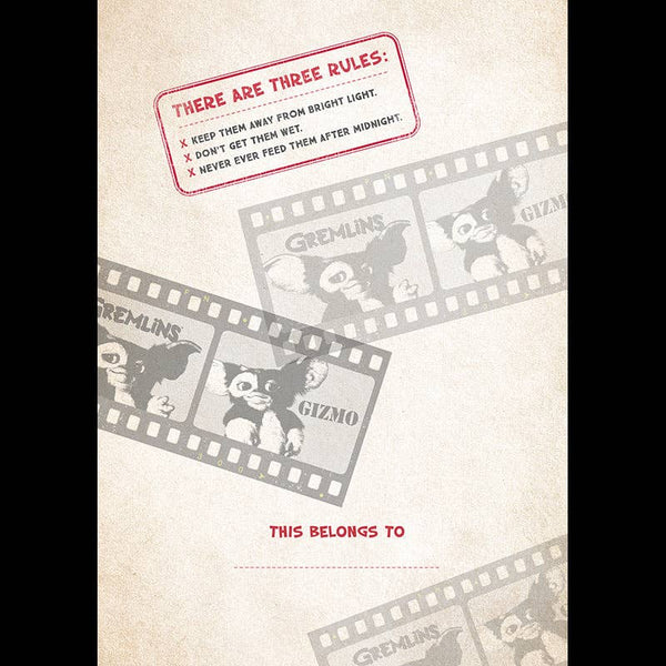 Gremlins: Gizmo Plush Journal (cute and fuzzy Gizmo!)