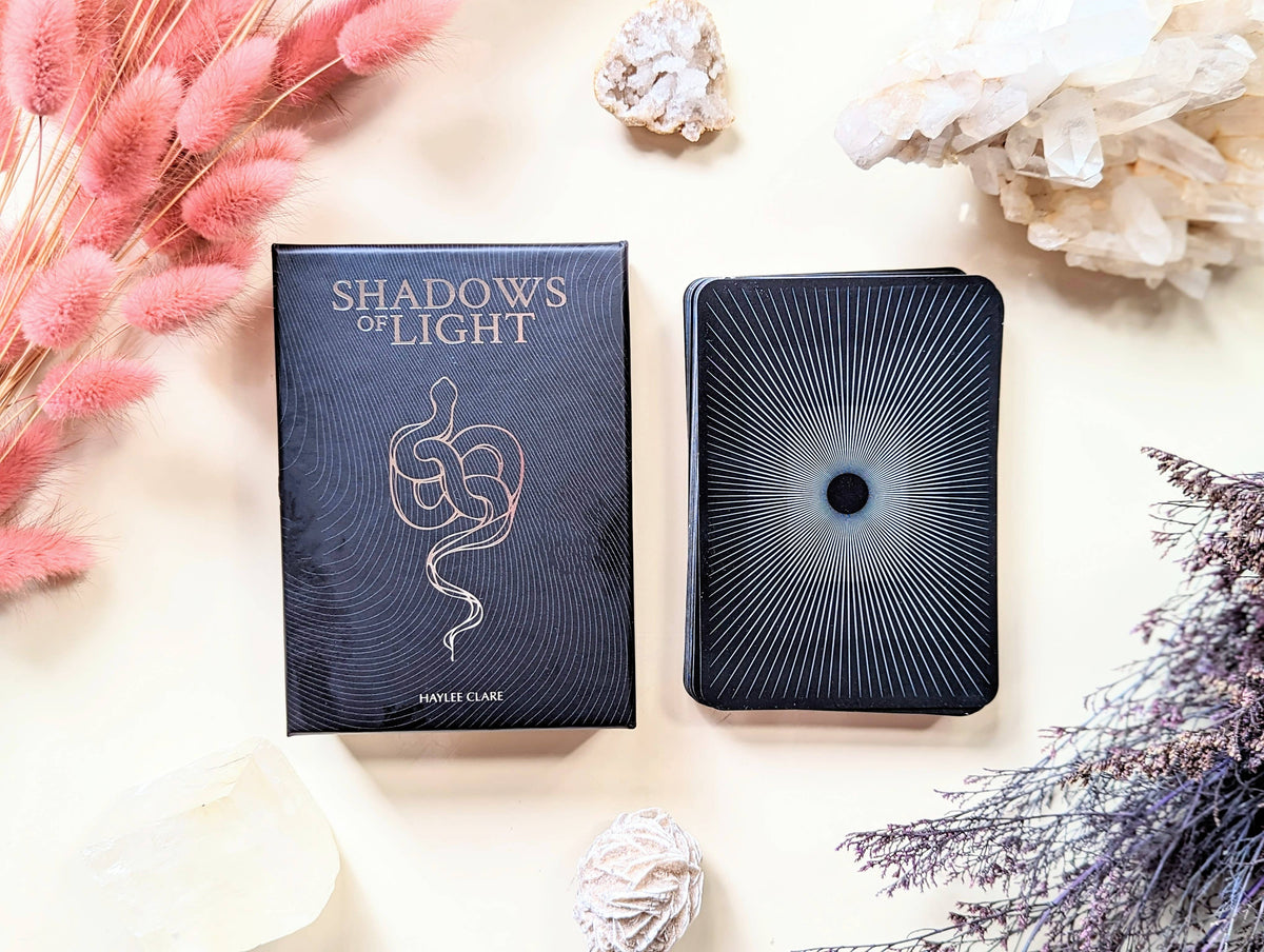 Shadows of Light Oracle Deck, Tarot, Witchy, Indie, Snake