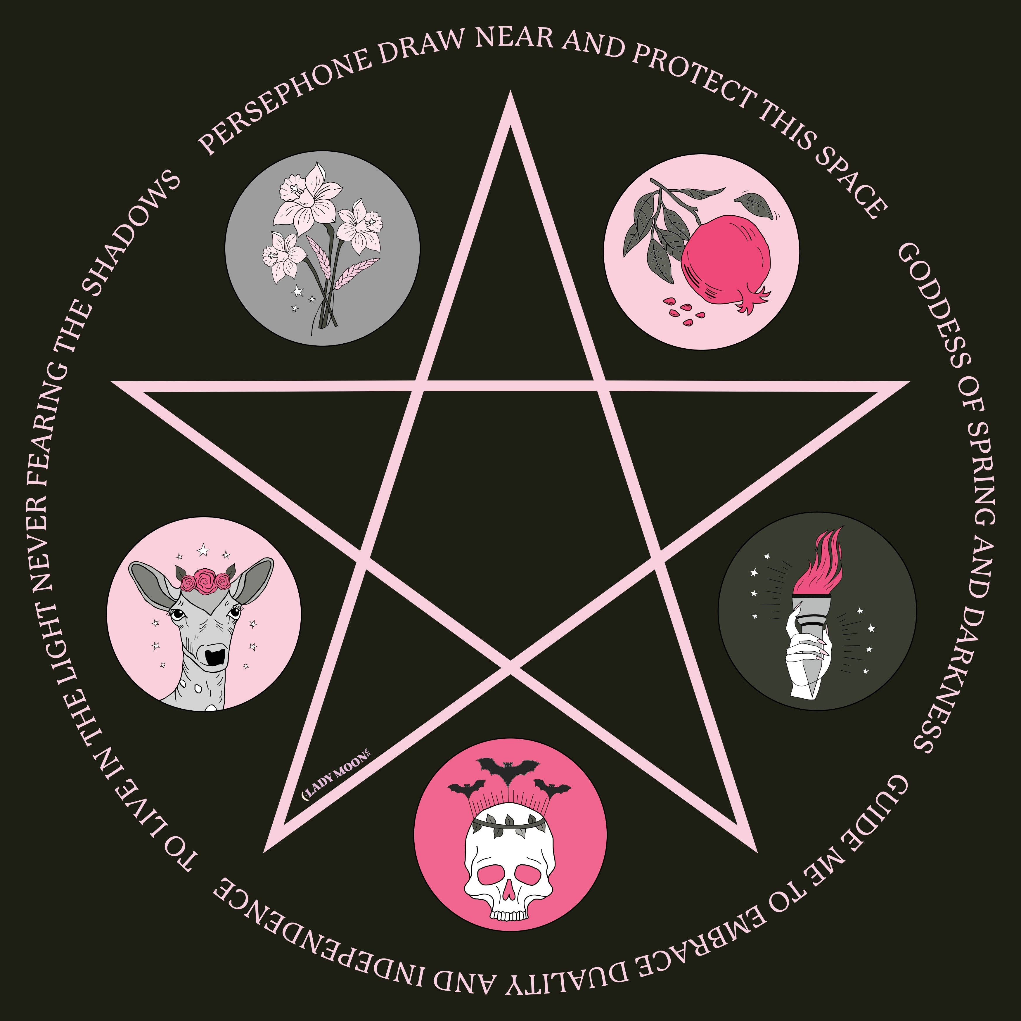 THE GODDESS TRAVELING SPELL SPACE: PERSEPHONE