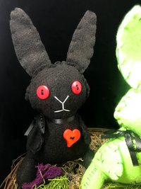 Zombie Bunny (White) Plush