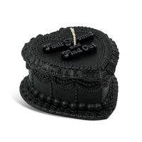 Fuck Around and Find Out Heart Candle (funny cake candle)