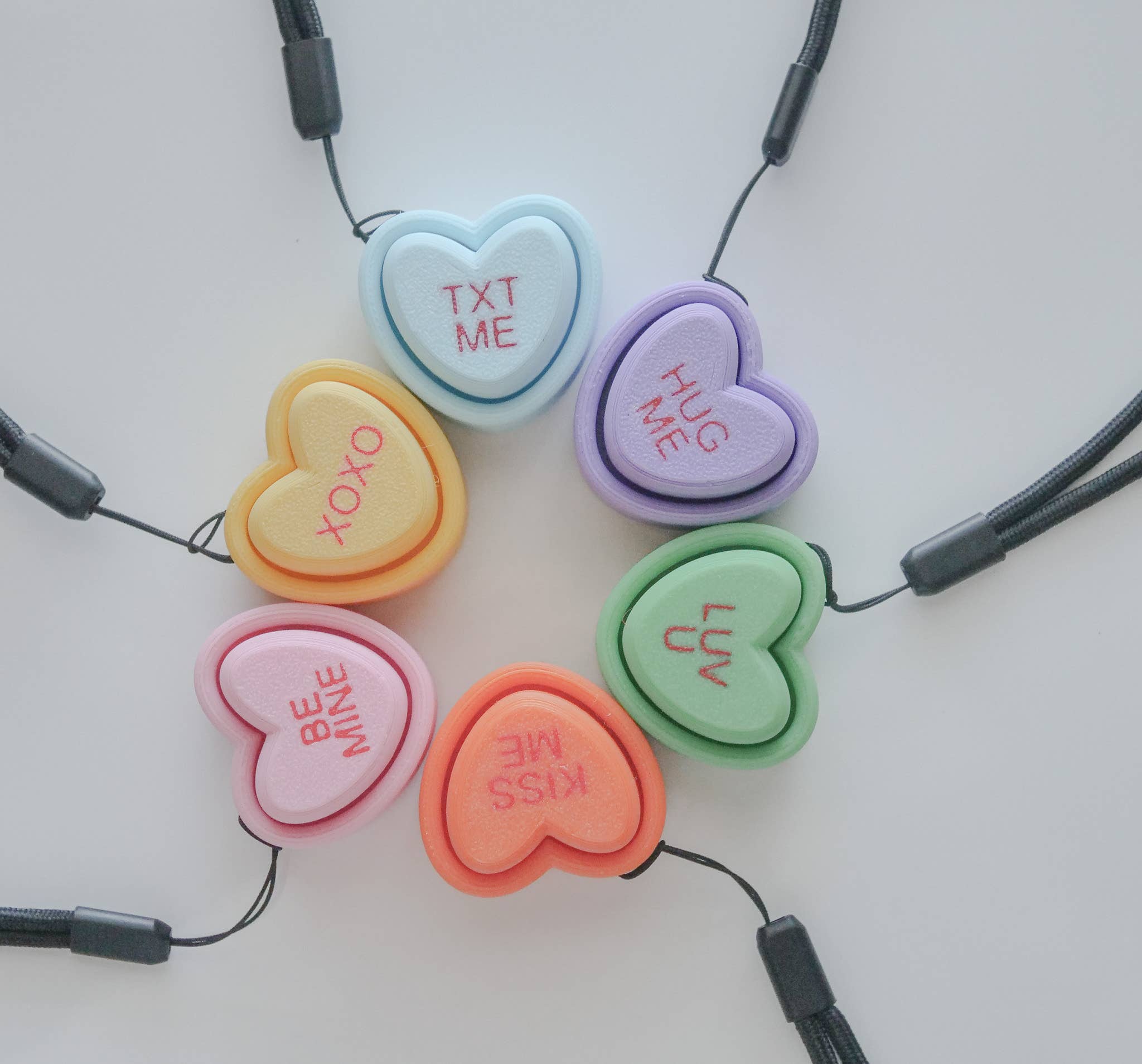 Valentine's Day Conversation Fidget Clicky