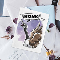 "T-HONK You" Funny Canada Goose Thank You Card for Teachers