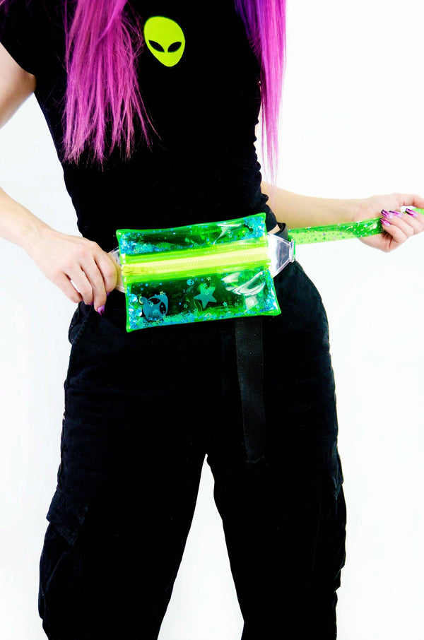 Liquid Glitter Fanny Pack - Out of this World