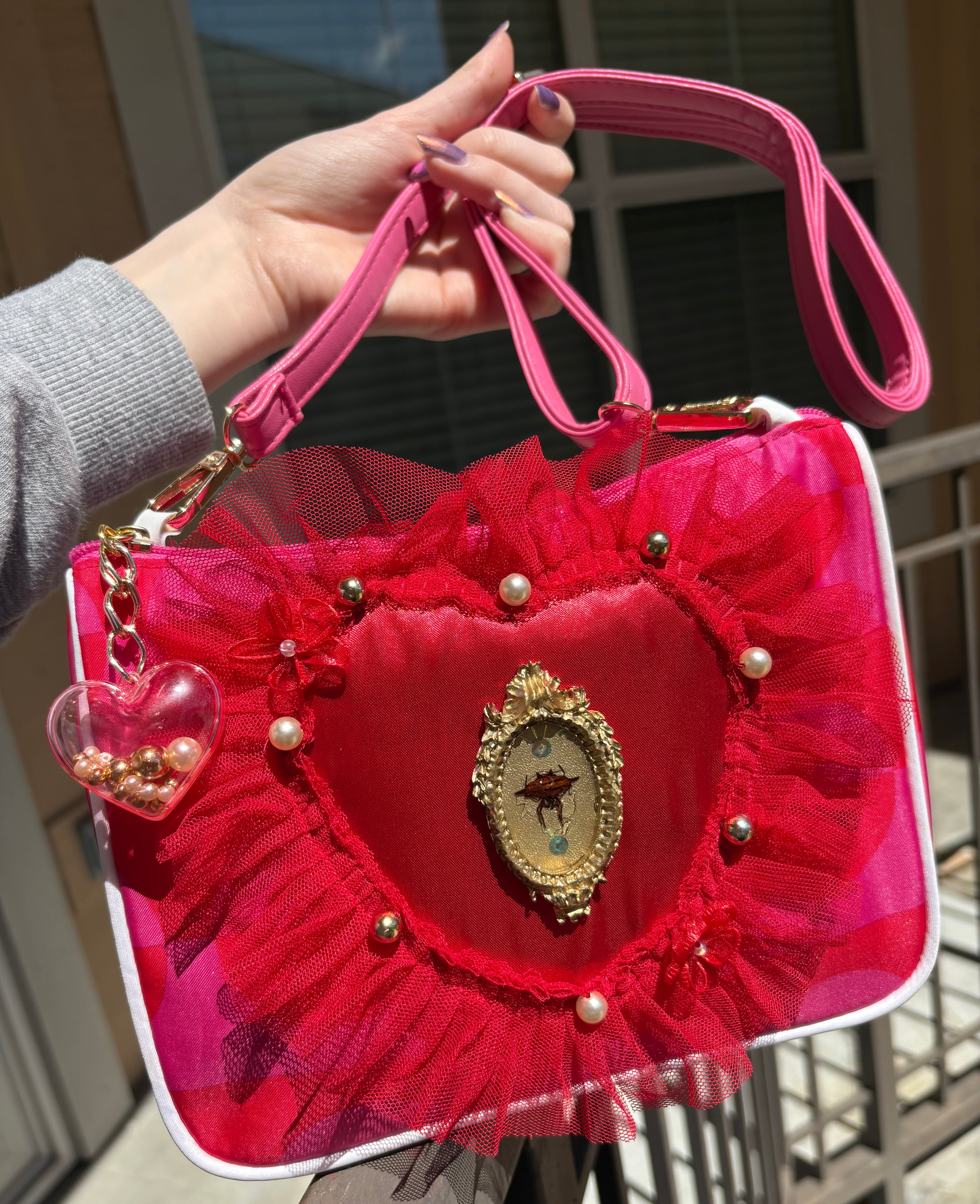 Entomology Bug Orb Spider Purse