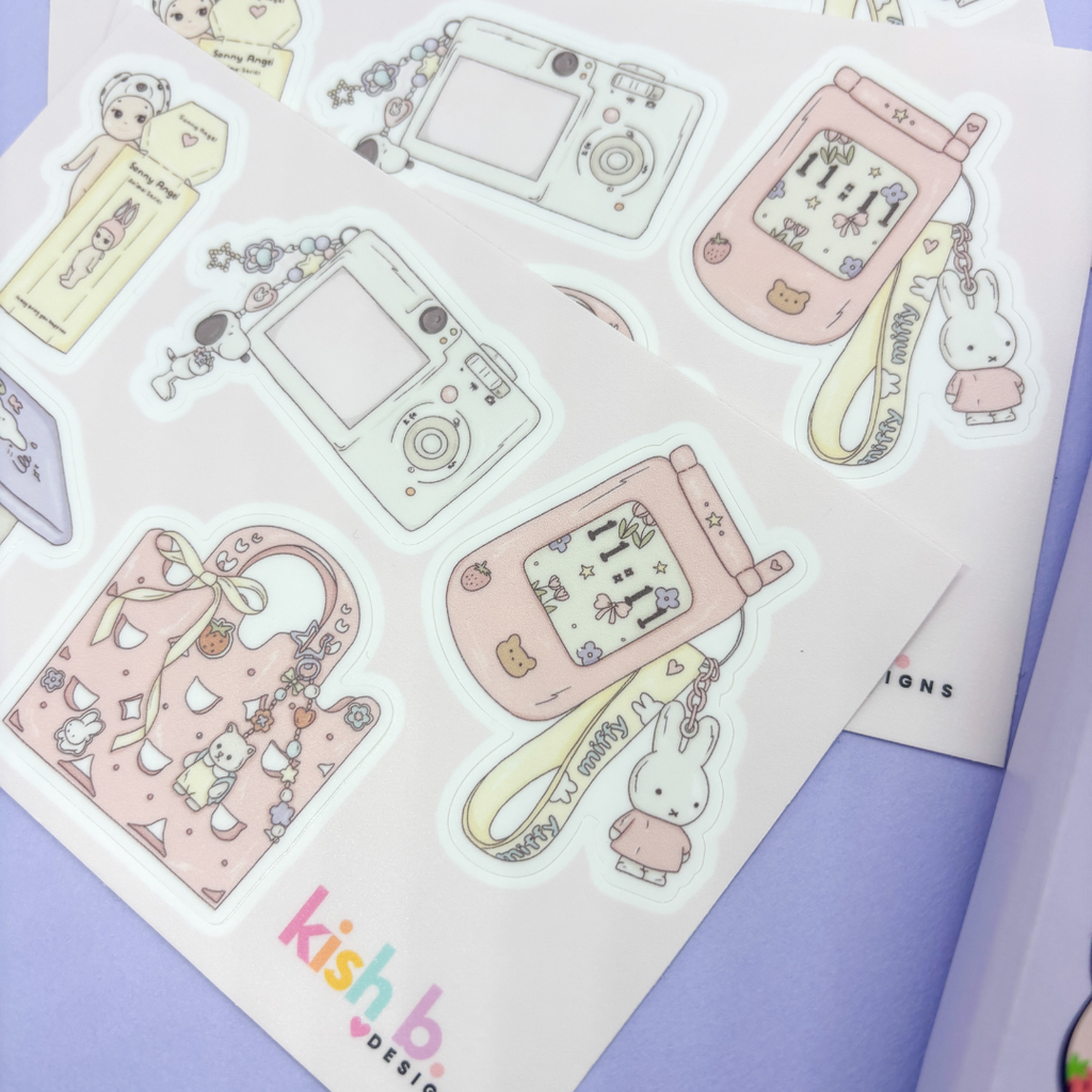 I'm Just A Girl | Vinyl| Waterproof| Sticker Sheet